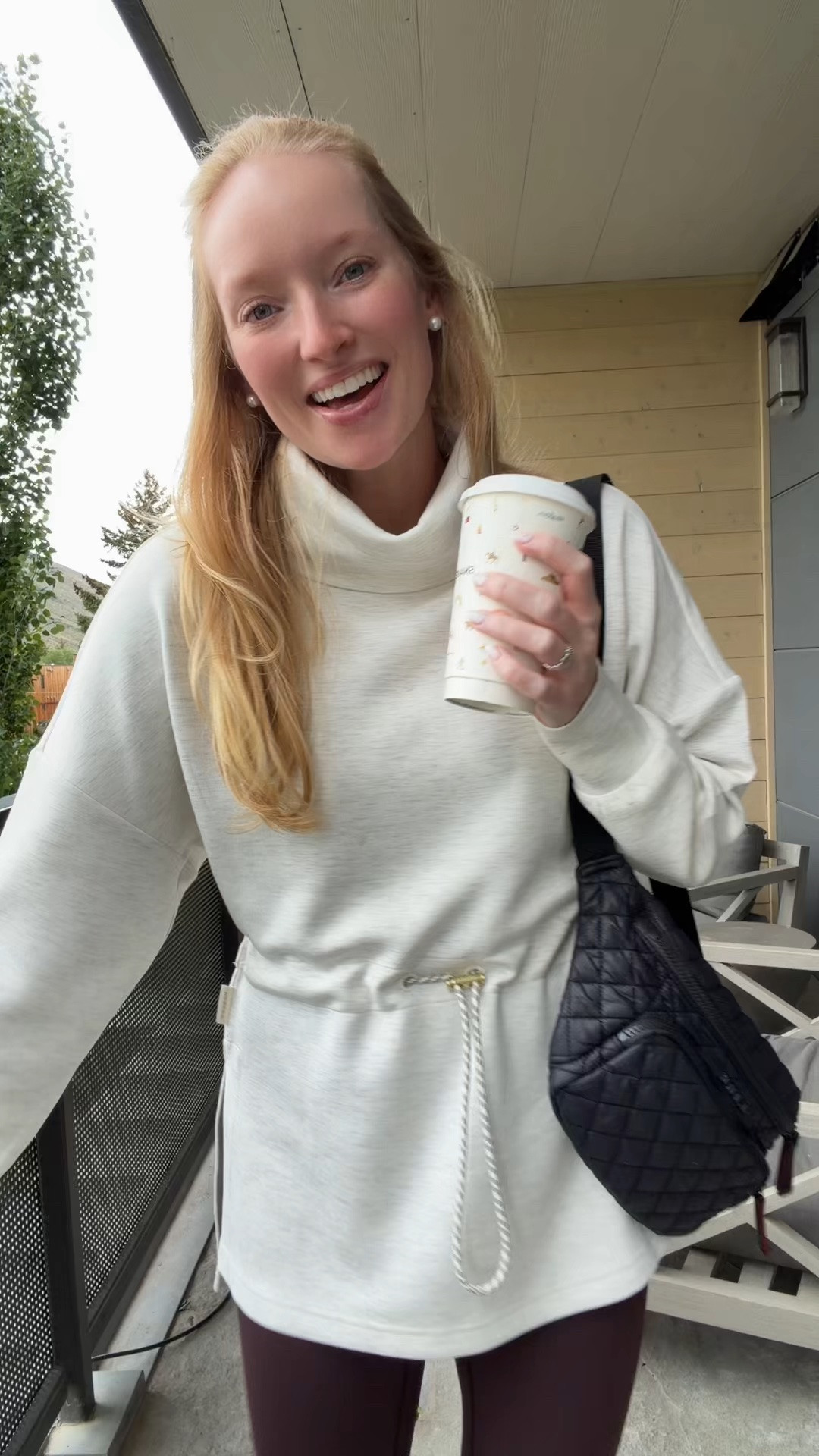 Cozy fall outfit I wore for a coffee walk in Jackson hole! Wil be wearing this on repeat this fall when Atlanta cools down. Wearing a small in the pullover and I sized up to a medium in my favorite leggings. Use code AMANDAJOHNxSPANX for 15% off your first order! 

Casual fall outfit // legging outfit // mom outfit // athleisure //

#LTKmomlife #LTKootd #LTKActive