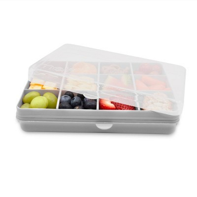 Melii Snackle Box - 48oz - Gray | Target
