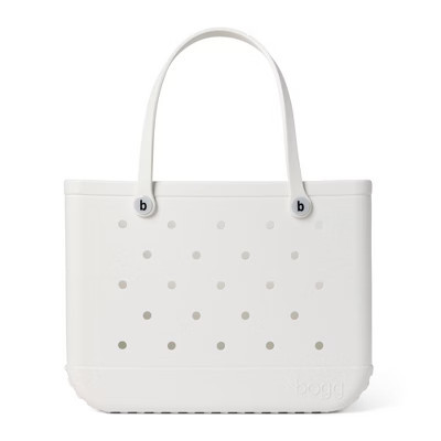 Bogg Bag Original Tote Bag - For Shore White: Vinyl Shell, Removable Pouch | Target