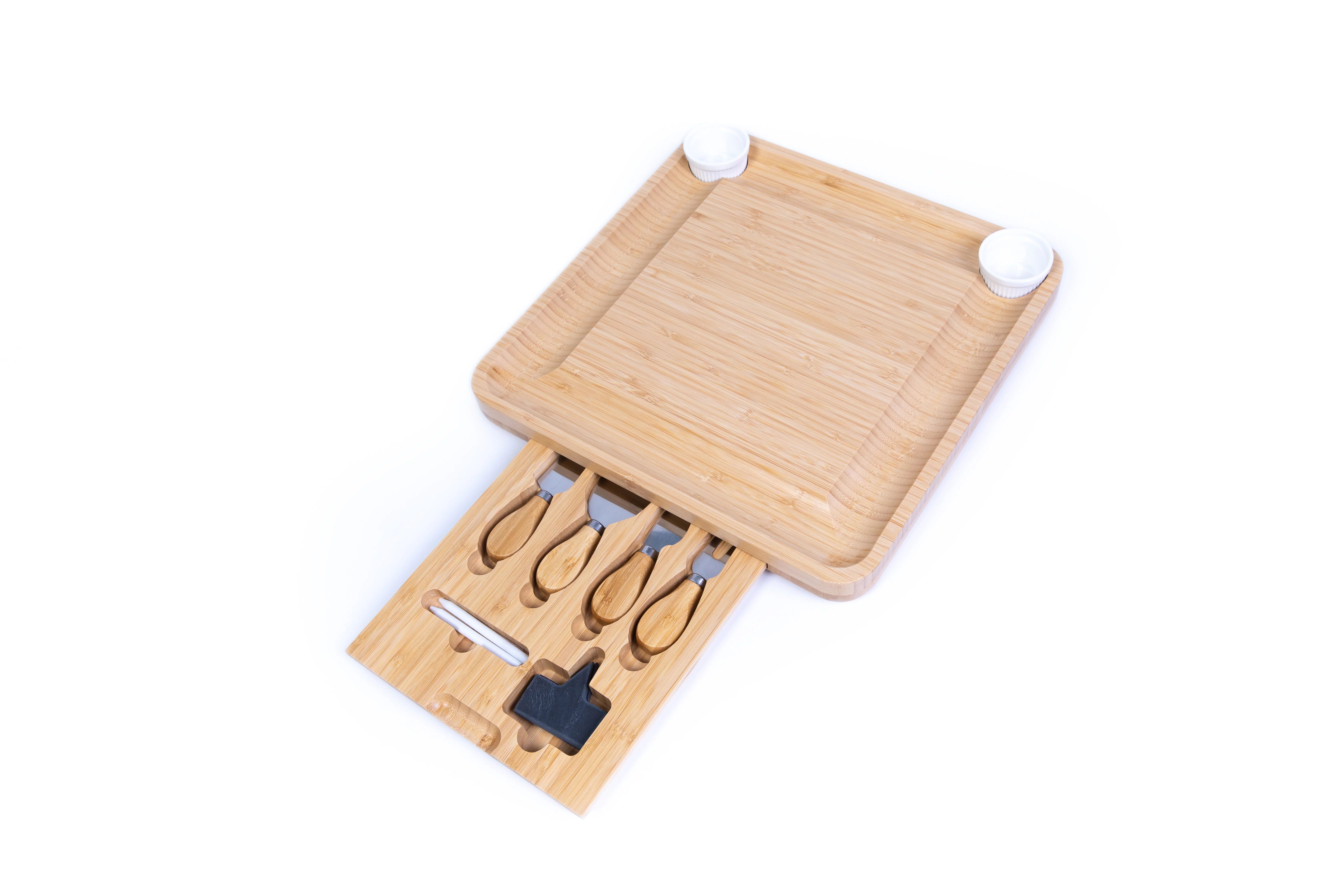 BHG Bamboo Charcuterie All in one For Cheese Set - Walmart.com | Walmart (US)
