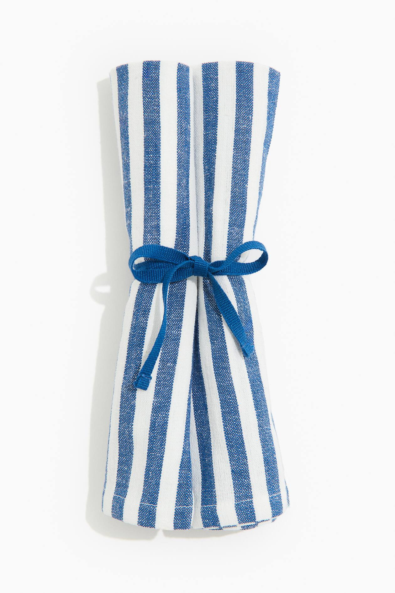2er-Pack Servietten - Blau/Gestreift - Home All | H&M AT | H&M (DE, AT, CH, NL, FI)