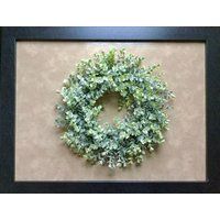 Dusty Eucalyptus Wreath, Farmhouse Candle Ring. Wedding Decor, Spring Mothers Day Gift | Etsy (US)