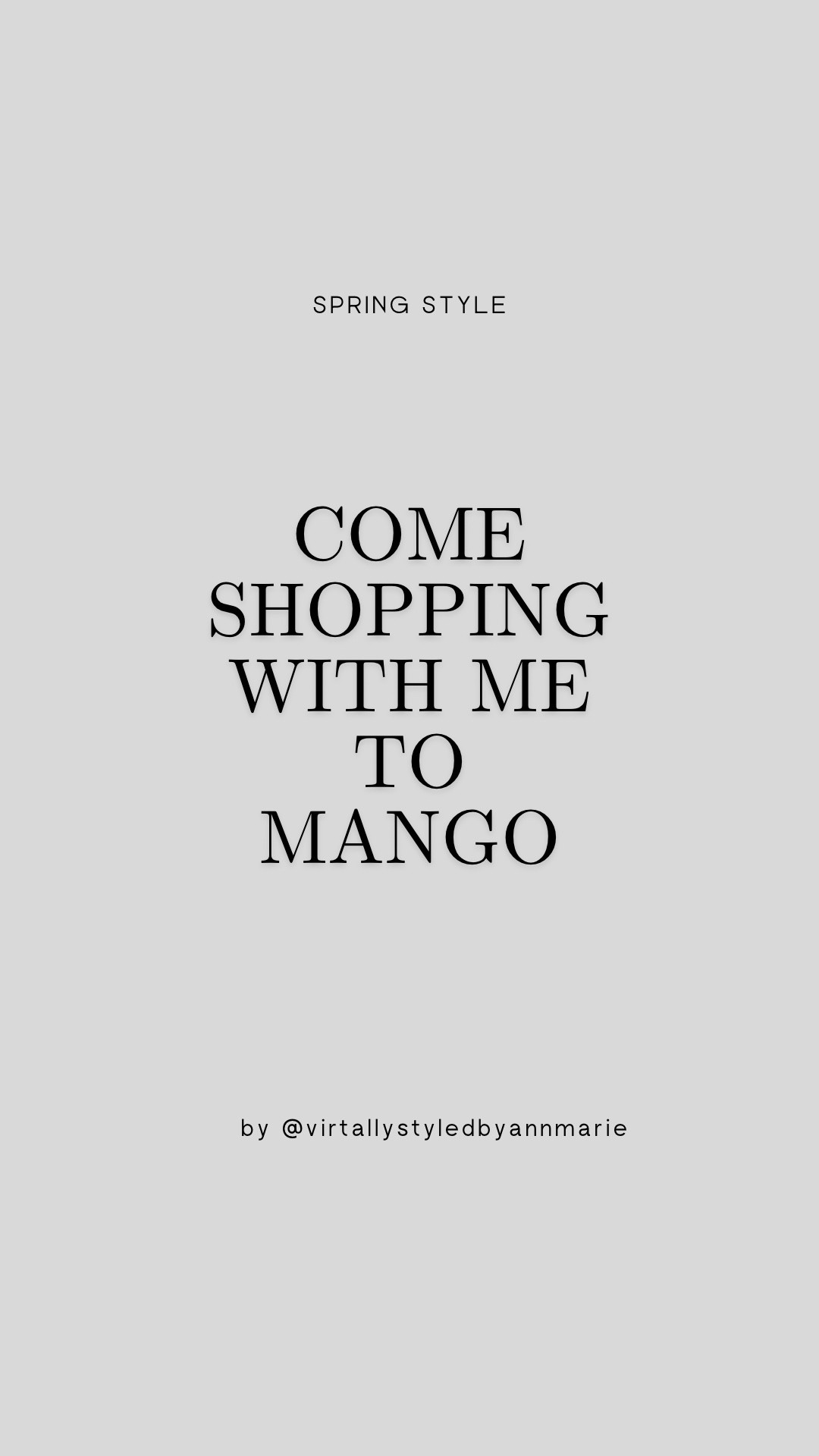 Come shopping with me to Mango 

#LTKstyletip #LTKspring #LTKbag