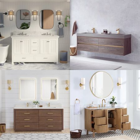 For your bath refresh. Check out our handpicked modern bath vanities that featurestunning design, durable structures and plenty of storage from Wayfair sale event. Limited time only. #bathvanity

#LTKSeasonal #LTKSaleAlert #LTKHome