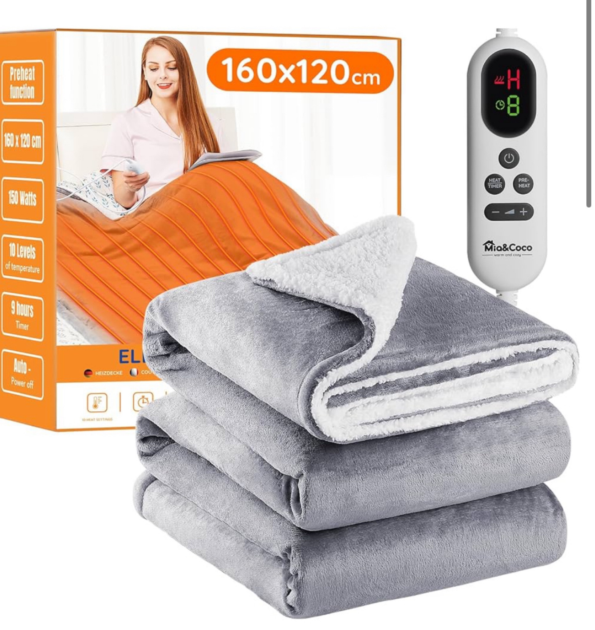 Heated Blanket #wintermusthave #heatedblanket