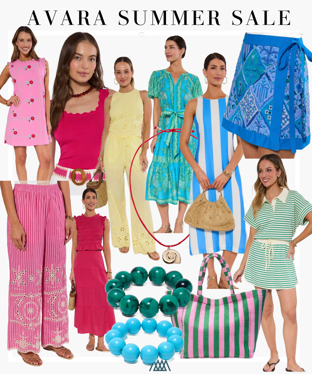 Avara summer sale, 50% off all these fun finds. 

 