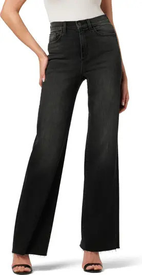 Joe's The Mia Raw Hem High Waist Wide Leg Jeans | Nordstrom | Nordstrom