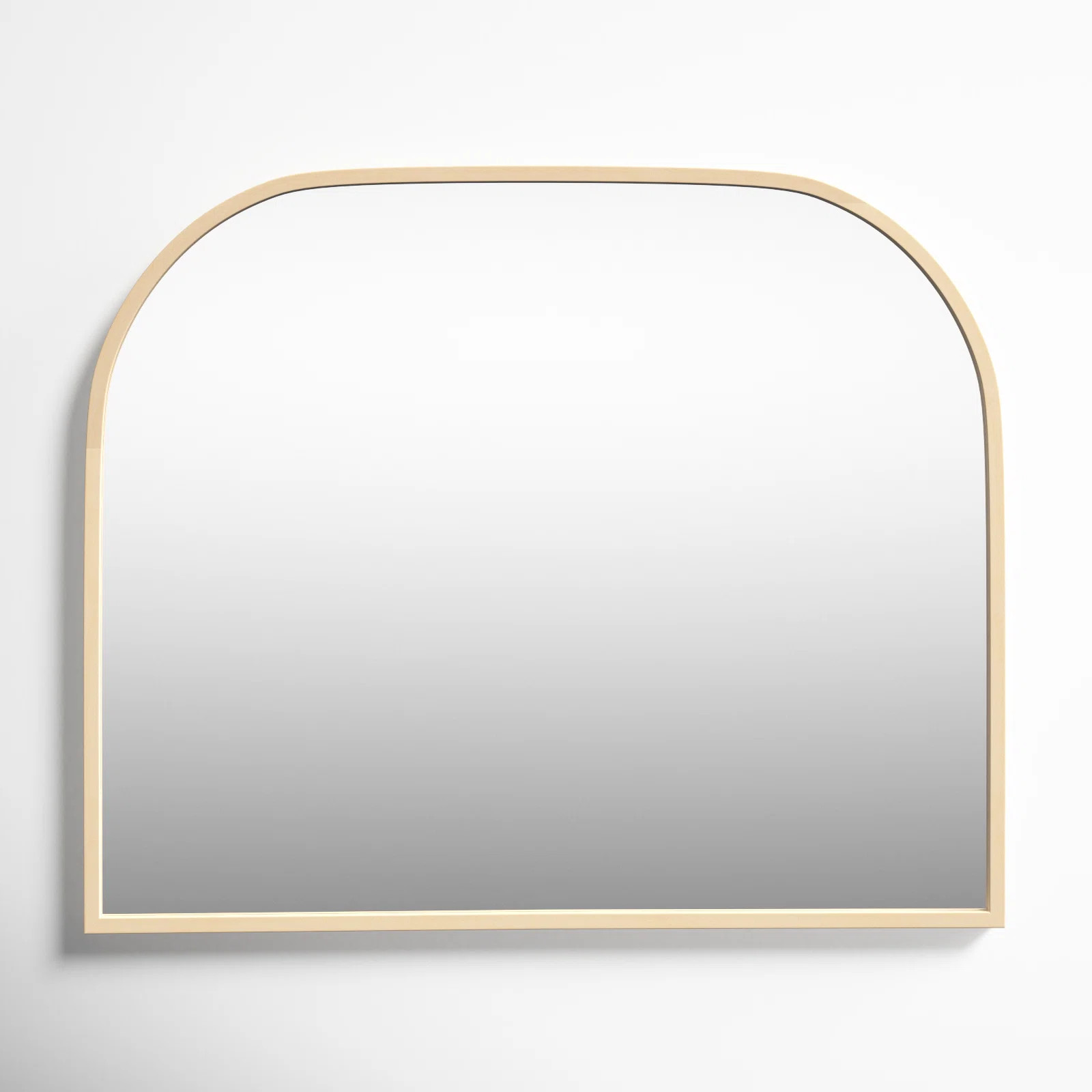 Sherman Solid Wood Flat Wall Mirror | Wayfair North America