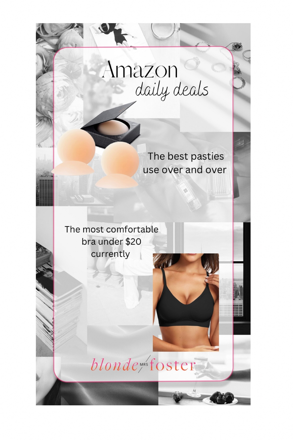 Bras
Seamless bra 
Amazon daily deals 

#LTKFindsUnder50 #LTKSaleAlert