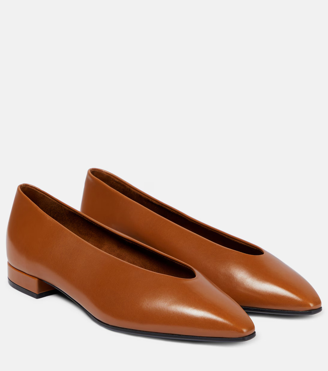 Rebecca leather ballet flats | Mytheresa (US/CA)