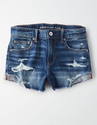 Denim Tomgirl Short Short | American Eagle Outfitters (US & CA)