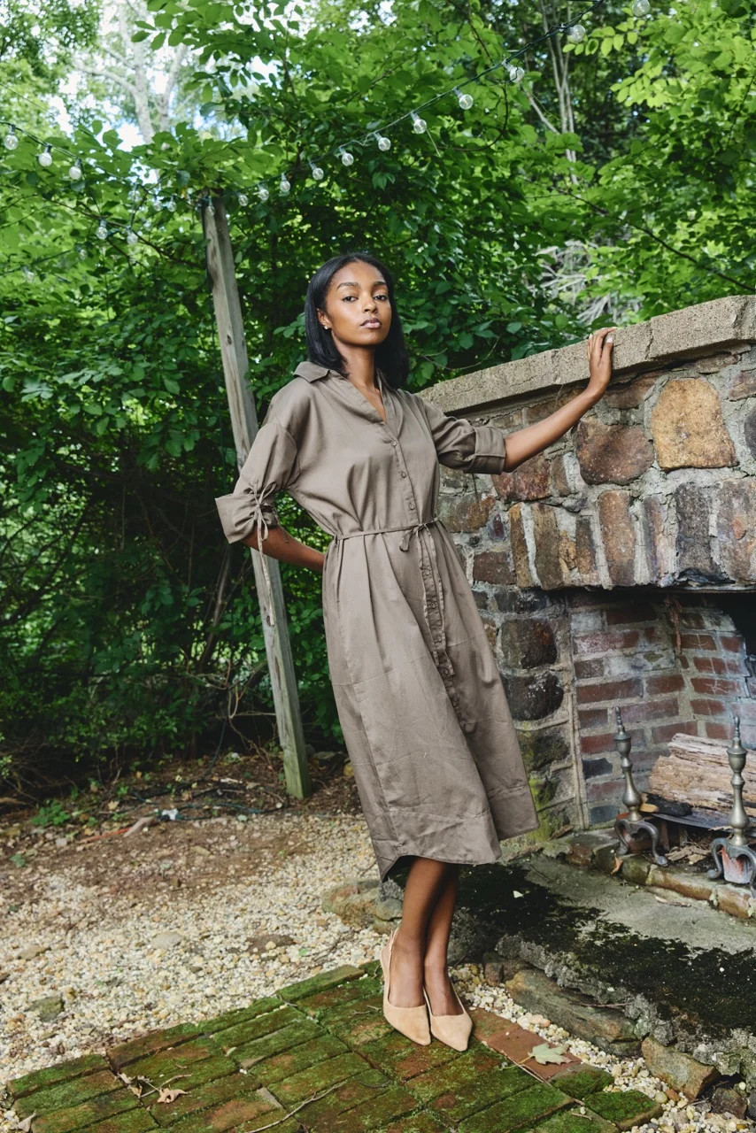Shannon Midi Dress | LOVE THE LABEL NYC (US)