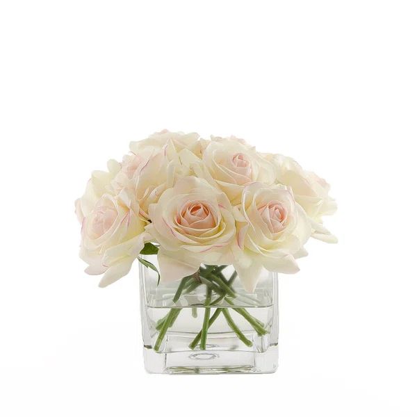 Roses Floral Arrangements and Centerpieces in Vase | Wayfair North America