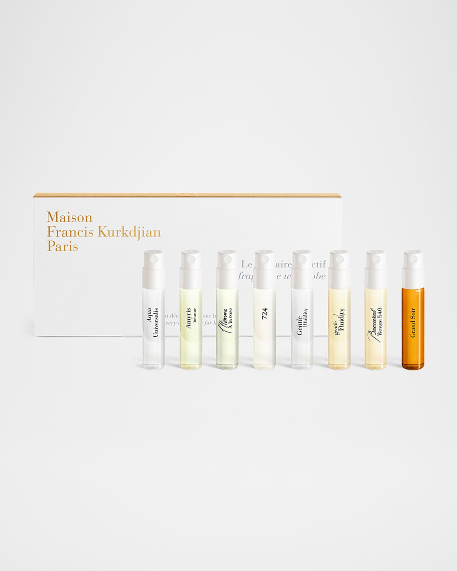 Maison Francis Kurkdjian Discovery Fragrance Wardrobe for Him Travel Set | Neiman Marcus