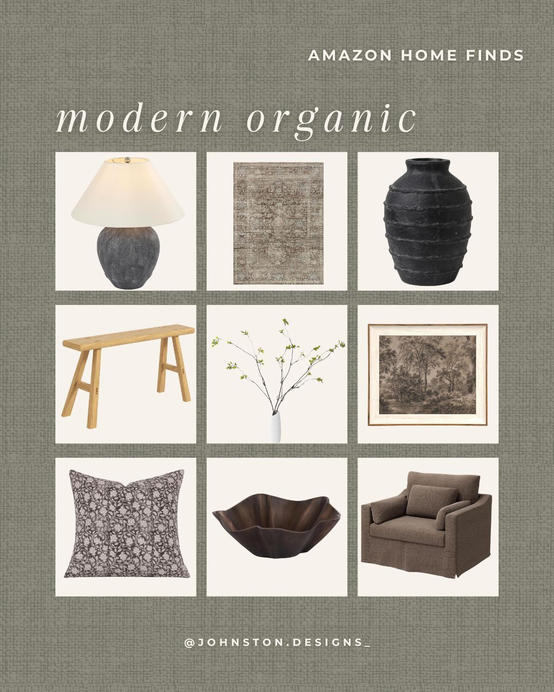 Elevate your home with these chic and cozy finds from Amazon! Perfect for adding a modern organic touch to your space. 

Amazon home, modern organic, transitional, home decor, lamp, vase, rug, furniture, affordable finds, style inspo. 

 #LTKHome