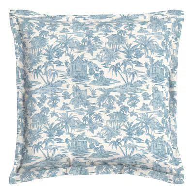 allen + roth Floral Island Time Square Throw Pillow | Lowe's