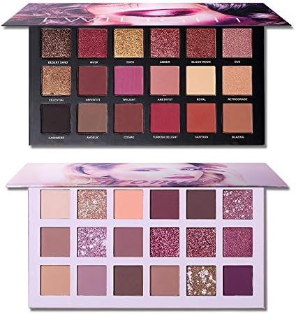 2Pcs UCANBE Twilight Dusk + Aromas The New Nude Eyeshadow Palette Makeup Set, Matte Shimmer Glitt... | Amazon (US)