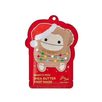 TONYMOLY Pedi Foot Mask - Squishmallows Benny - Holiday Edition | Target