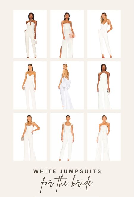 White jumpsuits for the bride 🤍

Wedding | wedding look | bridal dresses | white outfit | white jumpsuit | revolve | what to wear to wedding events | wedding looks | outfit for brides | bride to be | wedding season | rehearsal dinner | bridal shower | bachelorette party 

#LTKunder50 #LTKstyletip #LTKwedding