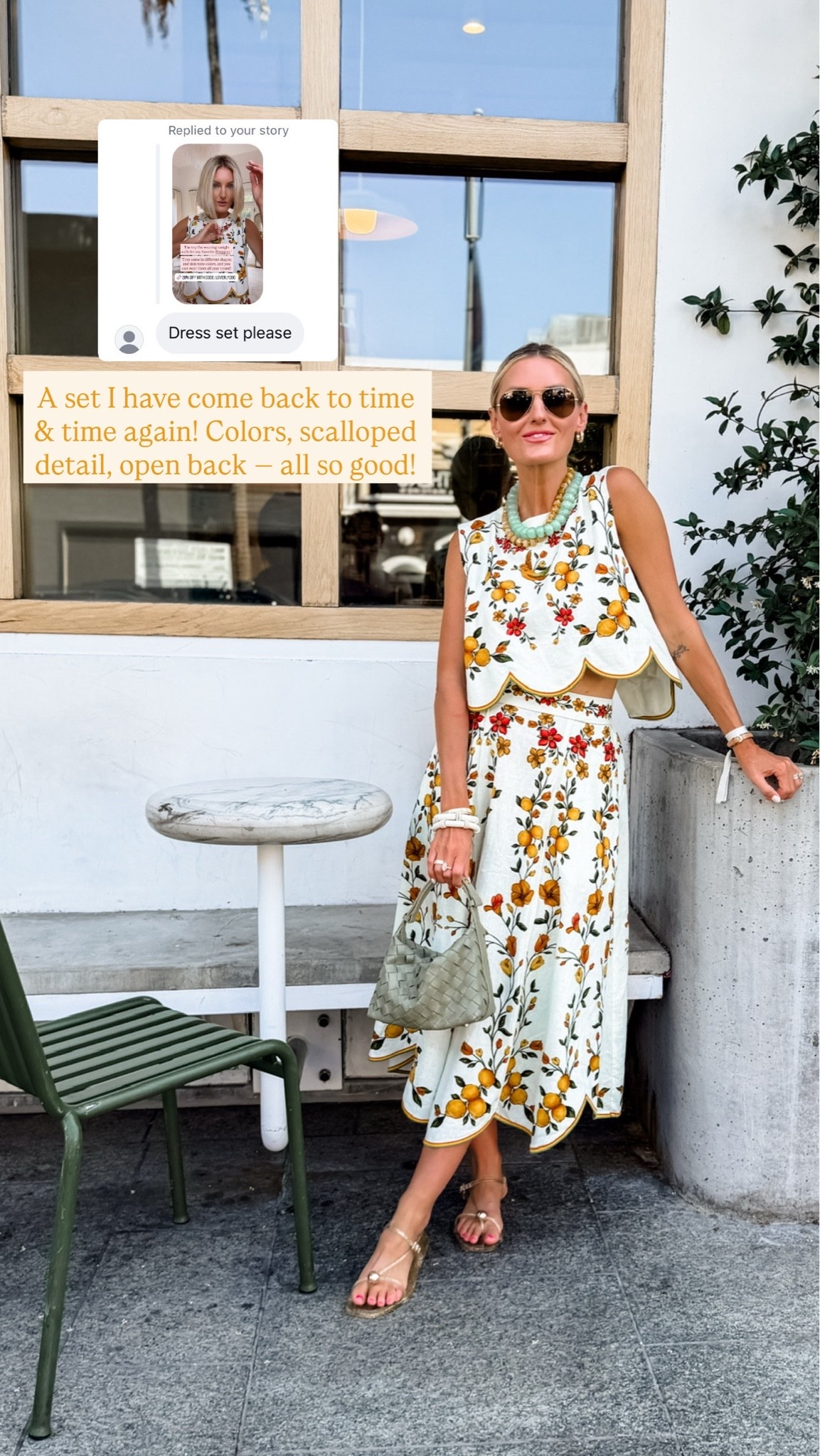 This Farm Rio set is so cute! 😍 love the floral pattern, the scalloped hem, and the back! Such a fun matching set that you can also style separately! Wearing XS in the top & S in the skirt!

Loverly Grey, Farm Rio, matching set, vacation outfit, summer outfit

#LTKootd