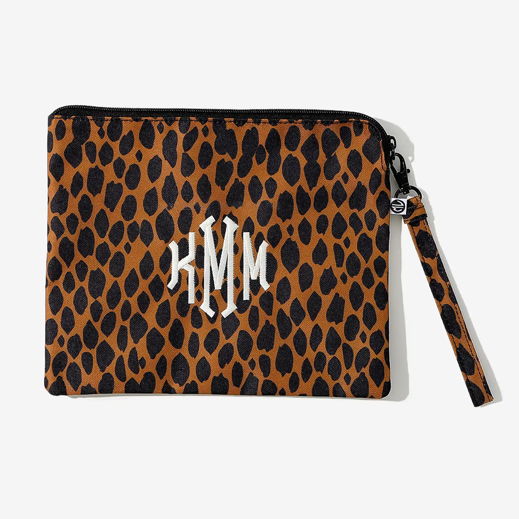 Monogrammed Wristlet Pouch | Marleylilly