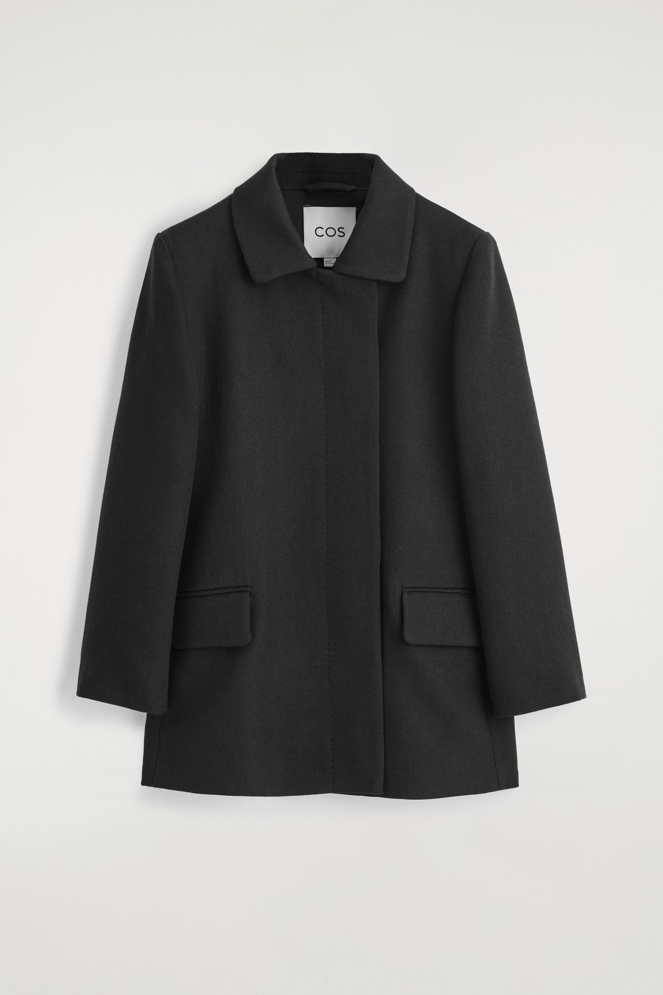 TAILORED WOOL-BLEND JACKET - BLACK | COS | COS UK