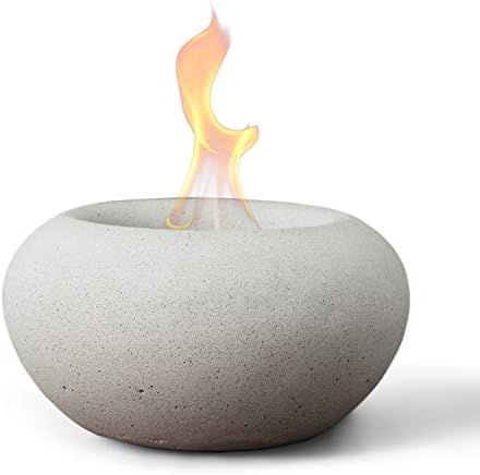 Terra Flame OD-TT-STN-WHT-03 Stone Table Top Fire Bowl, White | Amazon (US)