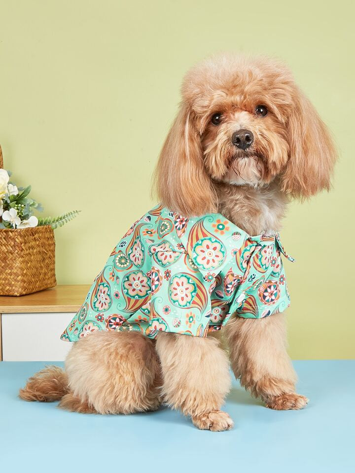 1pc Paisley Print Pet Shirt | SHEIN