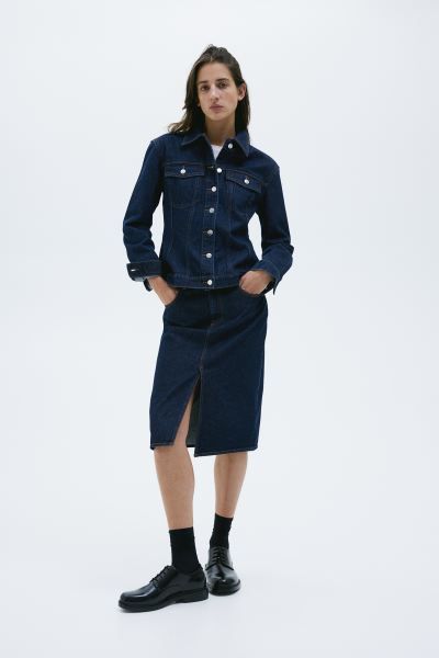 Tapered-waist Denim Jacket | H&M (US + CA)