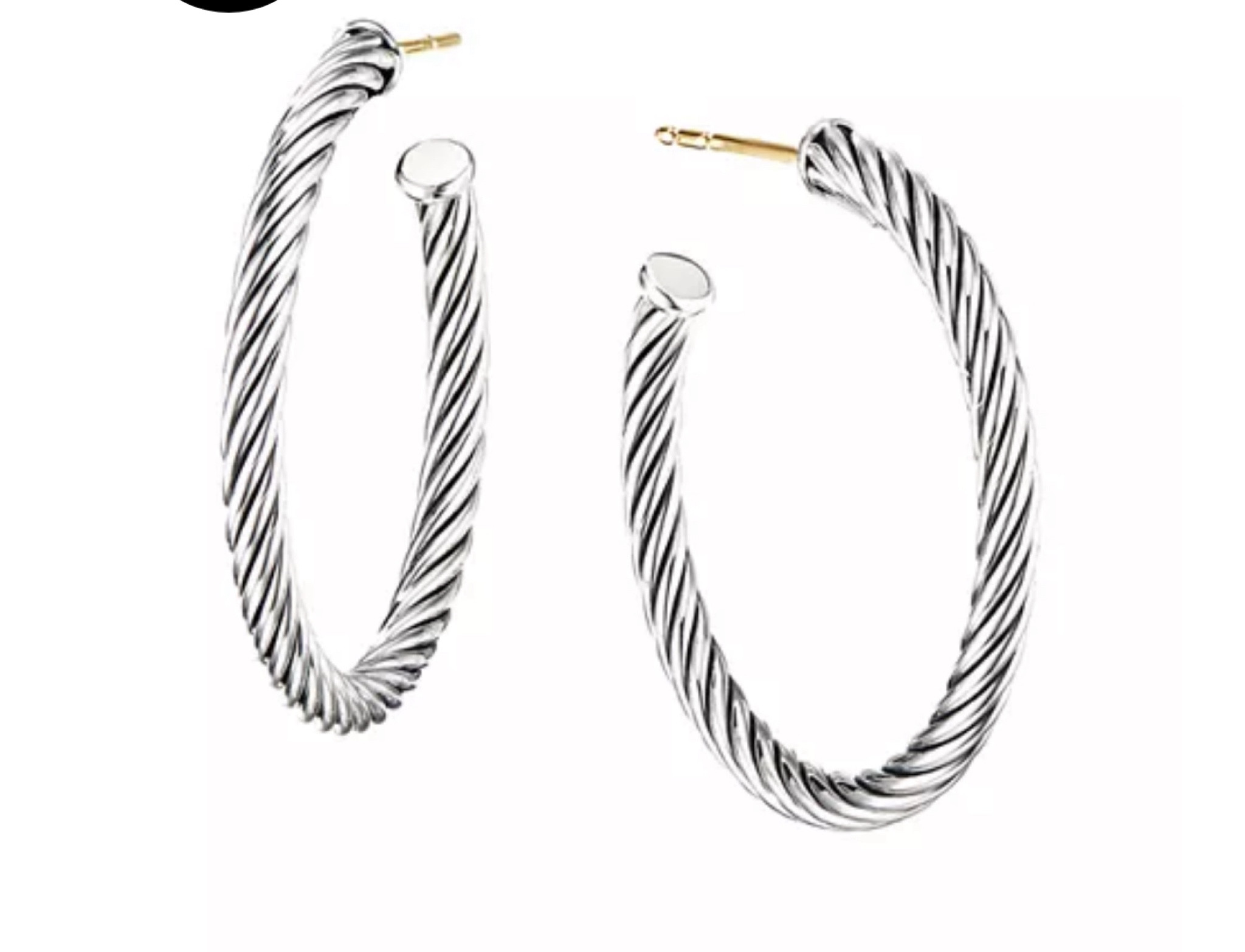 David Yurman hoop earring Mother’s Day gift sterling cable hoop earrings #jewelry #earrings #luxury 

#LTKSpringSale #LTKstyletip #LTKSeasonal