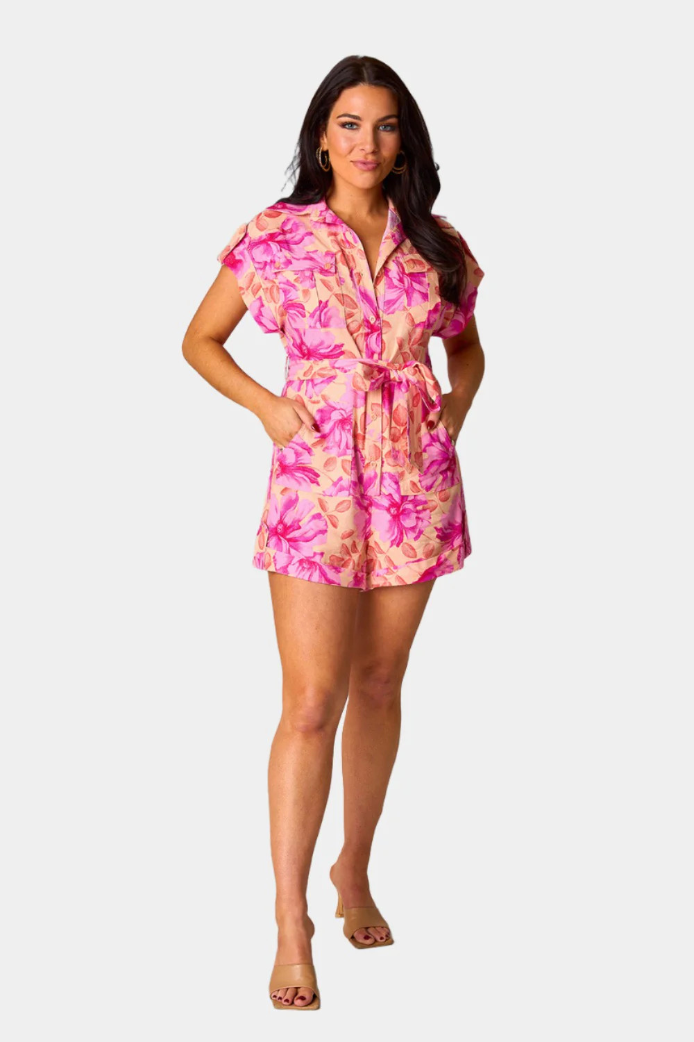 BuddyLove | Annie Utility Romper | Matazz | BuddyLove