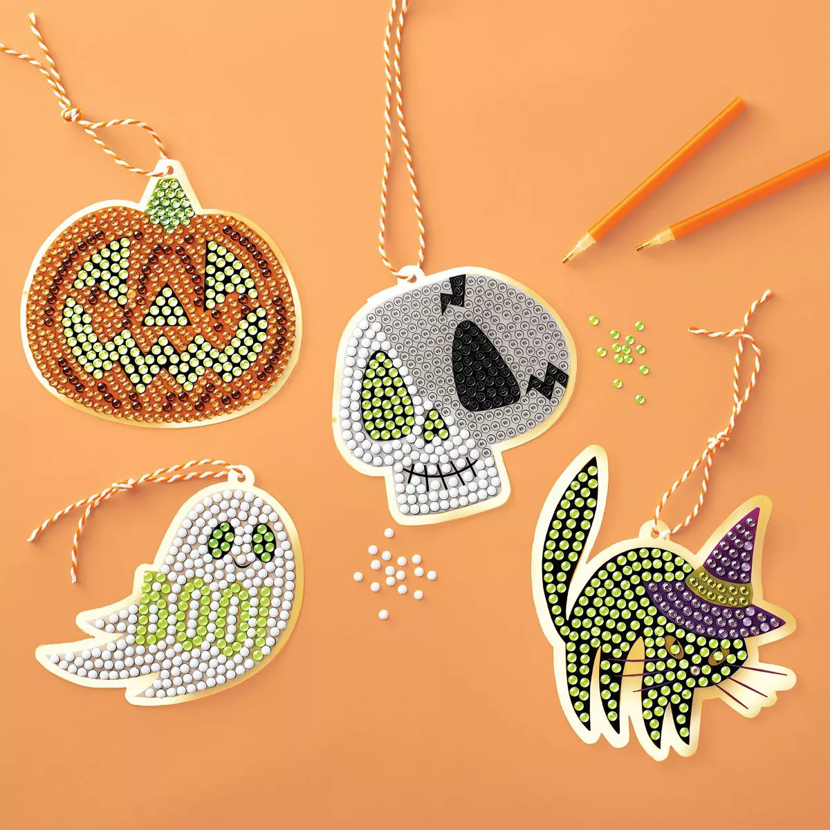 Halloween Glow in the Dark Gem by Number - Mondo Llama™ | Target