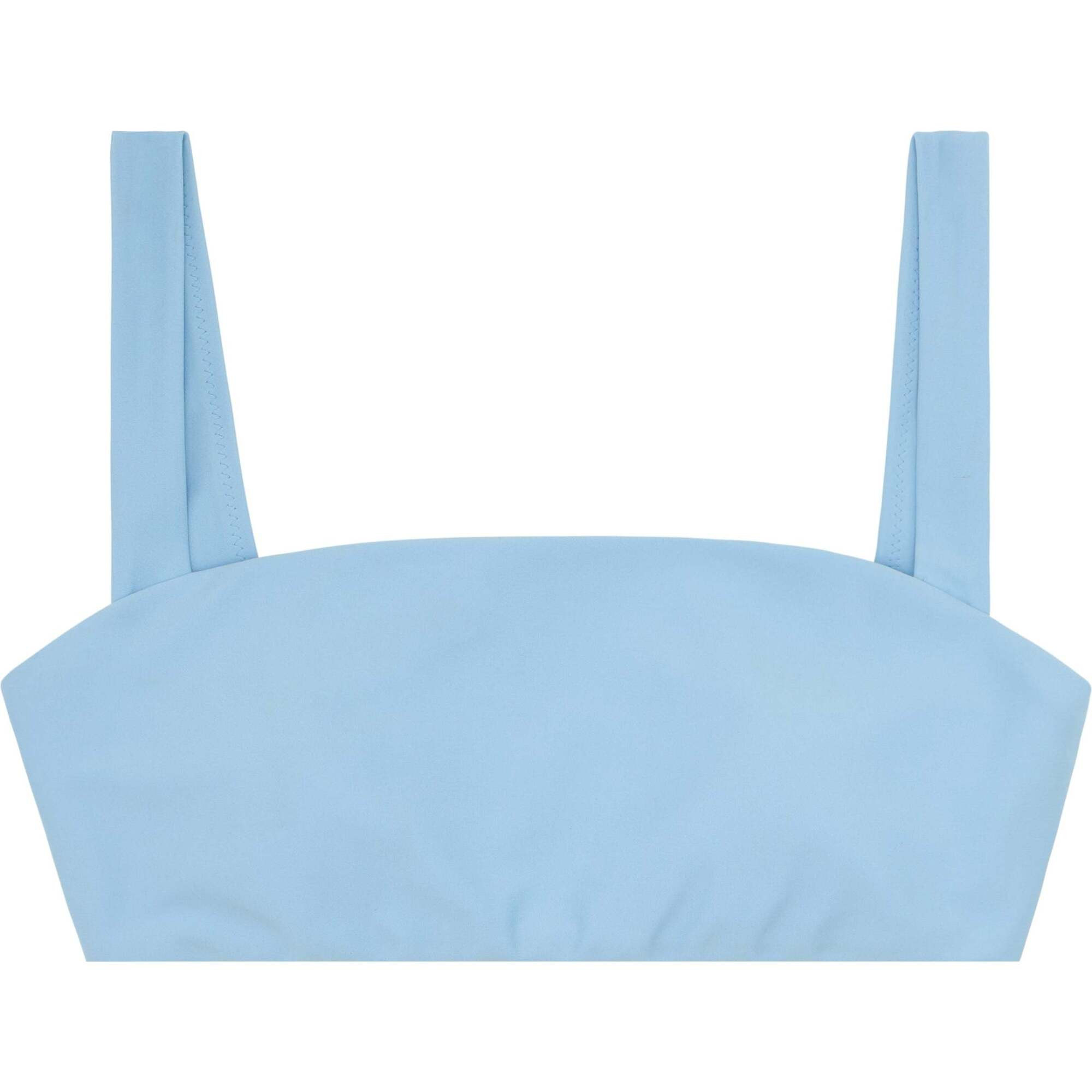 Women's Peri Bandeau Bikini Top, Blue | Maisonette