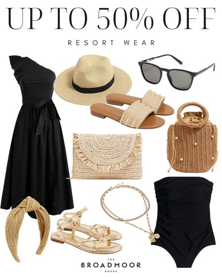 Resort wear, vacation outfit, summer outfit, swimsuit, sandals , accessories, hat, sunglasses, beach vacation, summer vacation 

#LTKSeasonal #LTKtravel #LTKsalealert