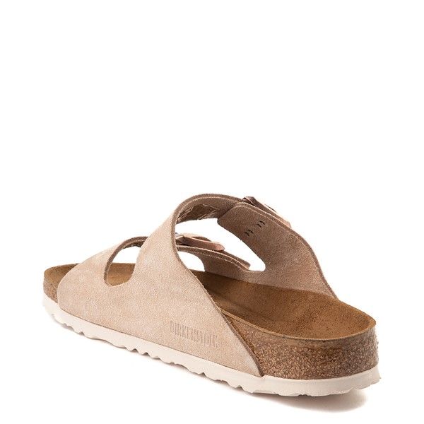 Womens Birkenstock Arizona Soft Footbed Sandal - Nude | Journeys