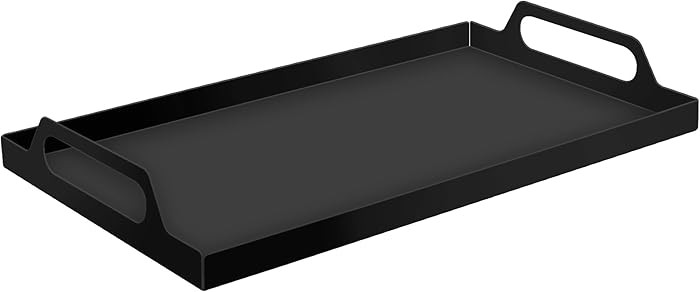 VANRA Metal Serving Tray Portable Bed Tray with Handles for Coffee Table, Living Room, Kitchen an... | Amazon (US)