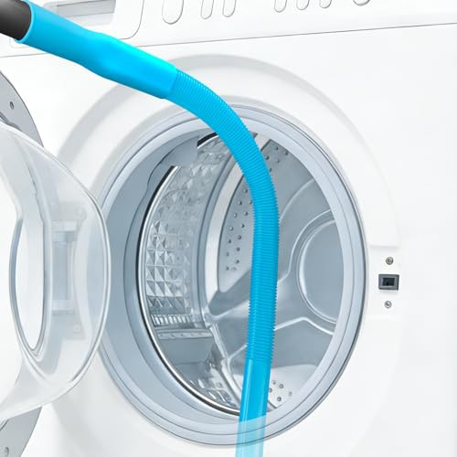 Upgraded Dryer Vent Cleaner Kit: Universal Vacuum Hose Attachment for Lint Removal Fits All Vacuums Cleaner Dryer Cleaning Tools for Clogged Ducts (Blue) | Amazon (US)