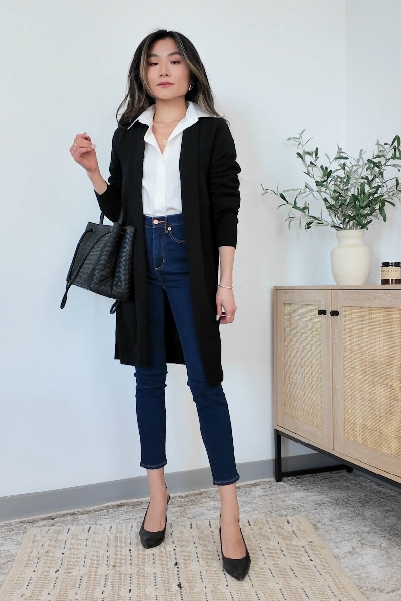 Cozy & chic cashmere sweaters for fall 

** my measurements: 5’2” / 100 lbs / 32B / 00 bottoms 
** watch the full video on YouTube

This duster [XS] is a favorite in terms of workwear!

#LTKSeasonal #LTKVideo #LTKWorkwear