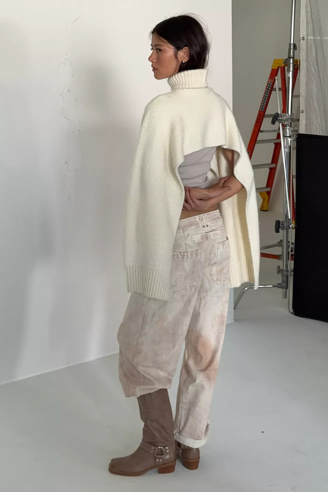 By Anthropologie Funnel-Neck Cropped Shrug | Anthropologie (US)