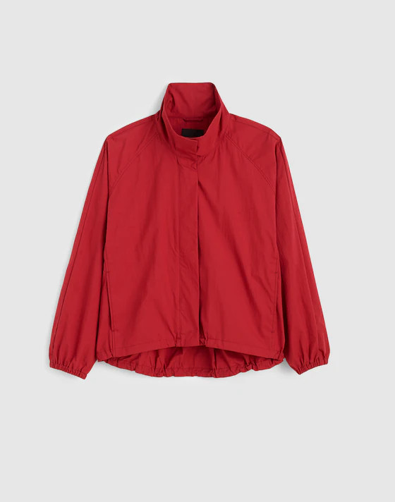 Funnel-Neck Windbreaker Jacket | Madewell