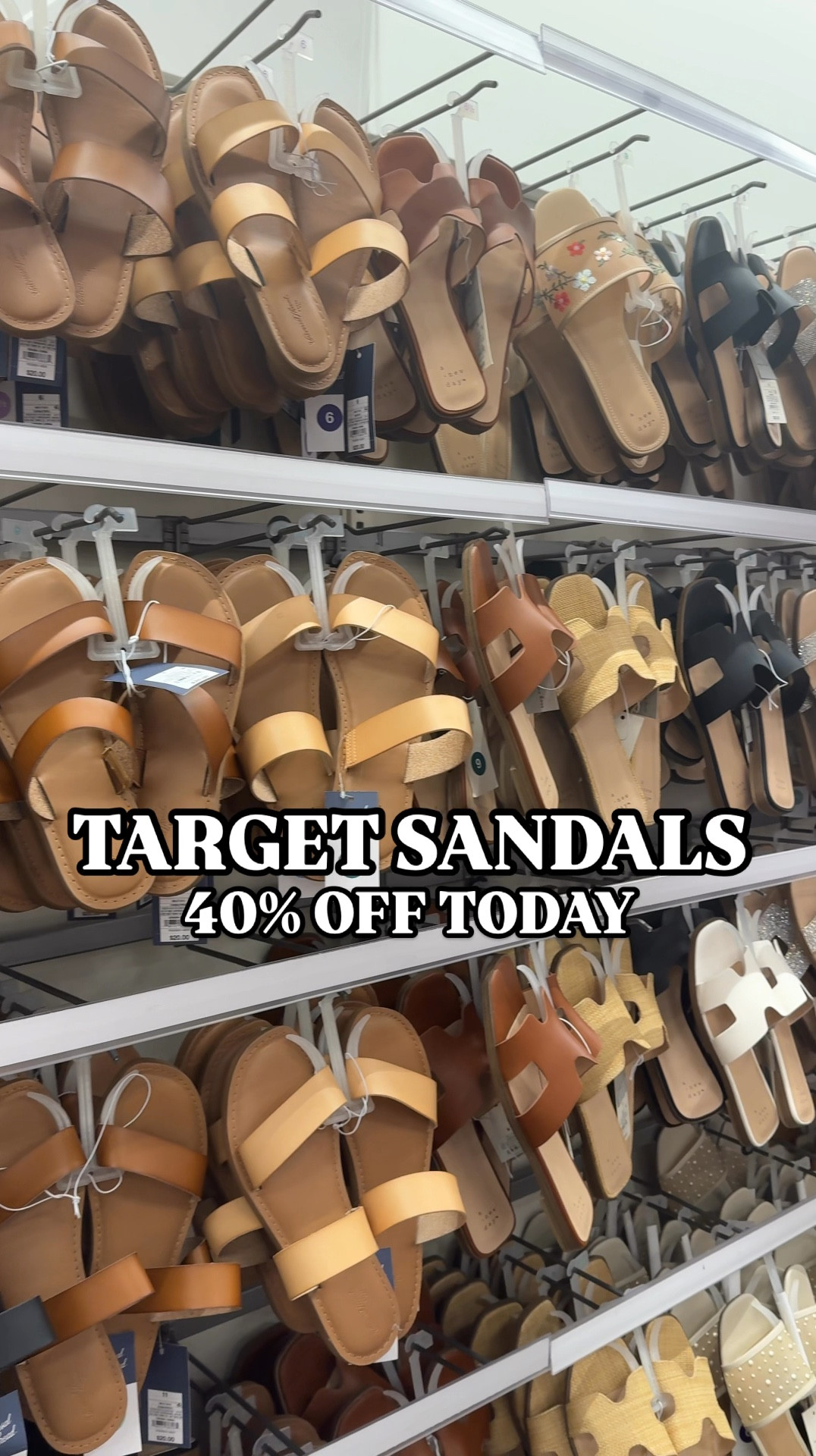 Target circle week! Sandals are 40% off today only! 

#LTKShoeCrush #LTKSaleAlert