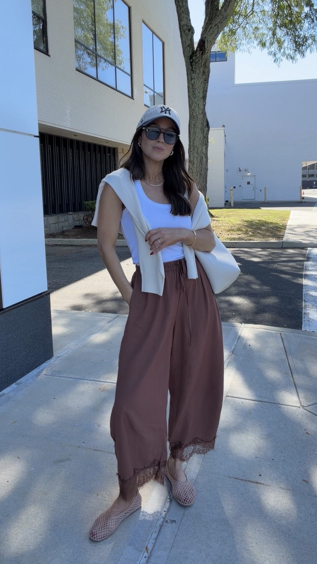 Elevated Casual Errands Outfit! The comfiest! Did my true size from head to toe! 🤍

#LTKootd #LTKOver40 #LTKSeasonal