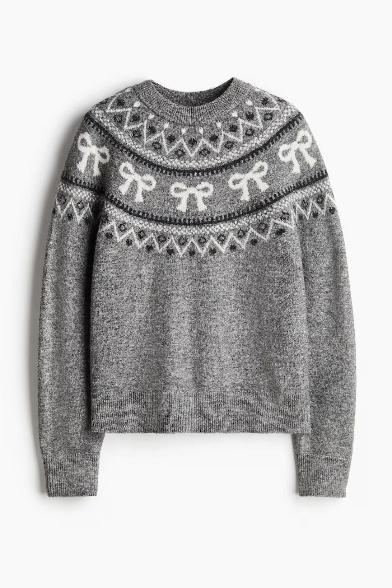 Jacquard-knit jumper | H&M (UK, MY, IN, SG, PH, TW, HK)