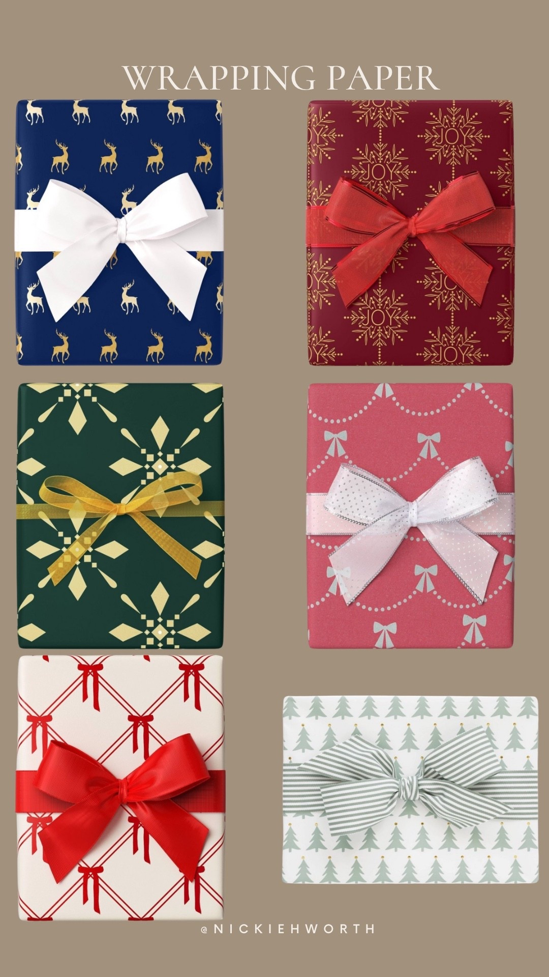 Gorgeous wrapping paper 

#LTKHoliday #LTKSeasonal #LTKCyberWeek