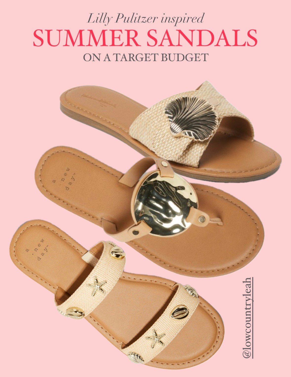 The CUTEST sandal lineup was dropped at target and now I want them all  

#LTKFindsUnder50 #LTKShoeCrush #LTKStyleTip