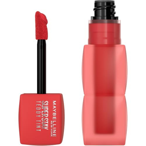 MAYBELLINE Super Stay Teddy Lip Tint, Long Lasting Matte Lipstick For Up To 12HR Wear, Coquettish, 1 Count | Amazon (US)