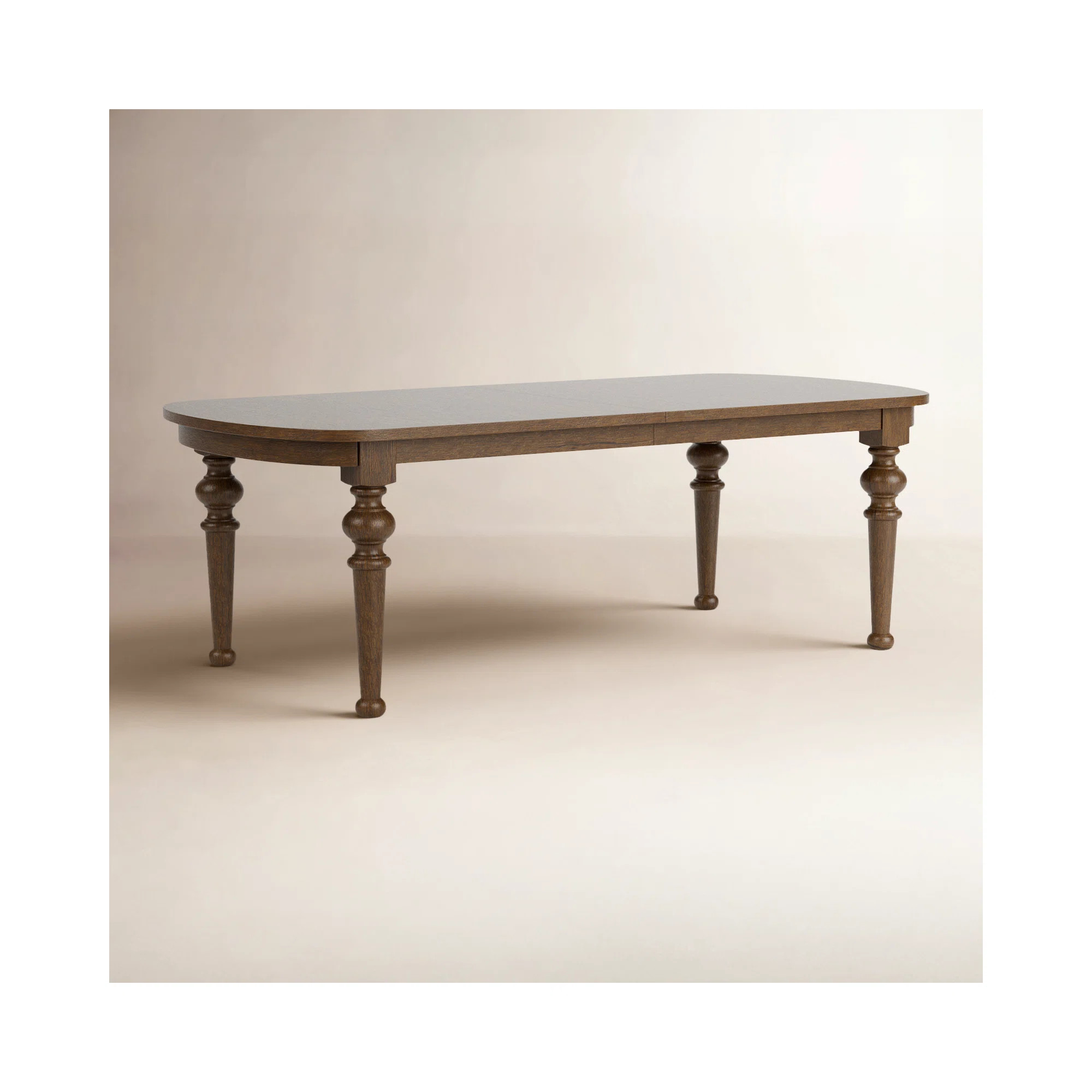 Billie Turned Leg Dining Table | Birch Lane