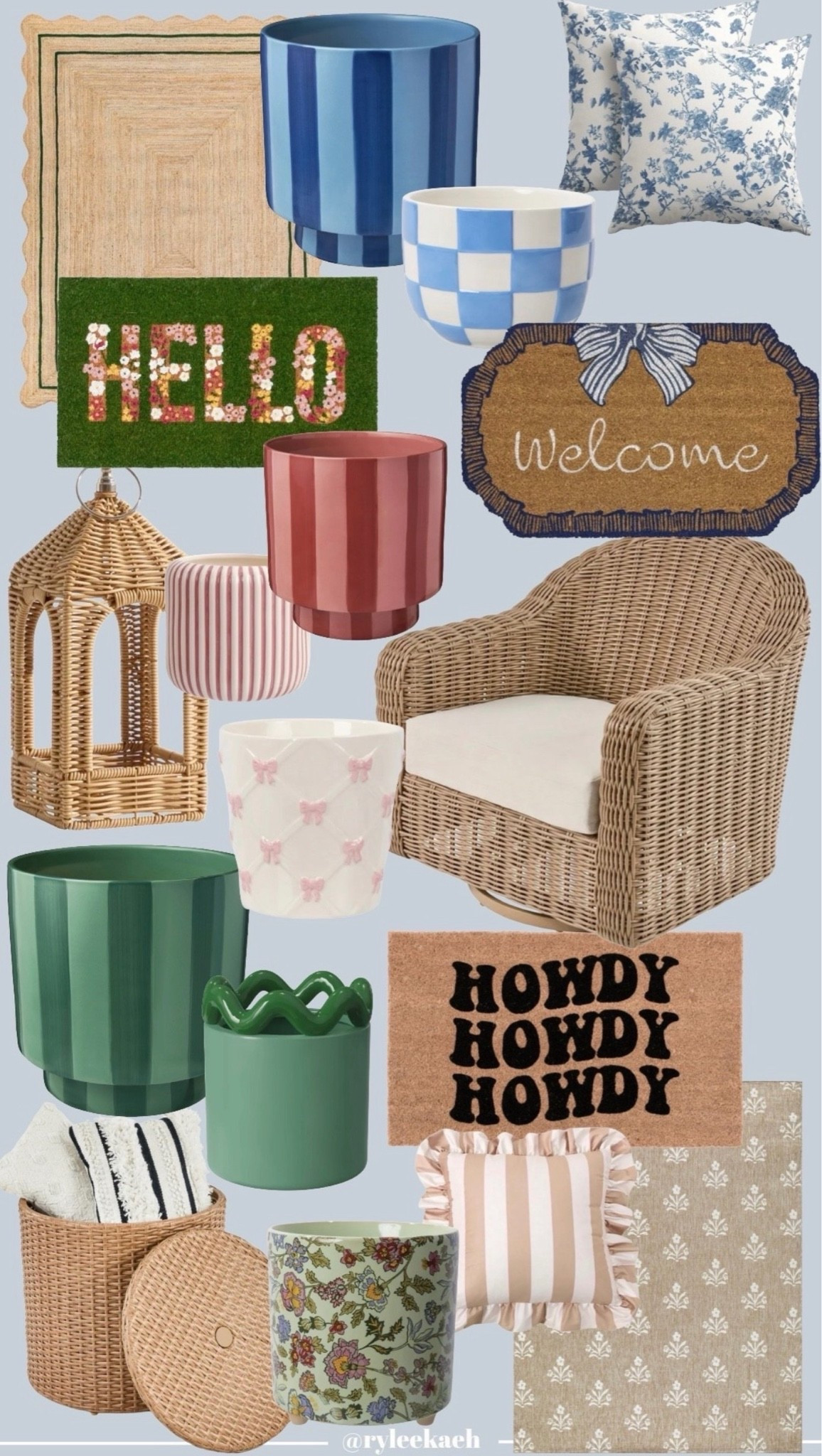 HOW CUTE is all of this Outdoor home & garden decor… LOVE the green for summer!!! 💚💐🩷

ONLY $9.96 for the green floral HELLO outdoor rug!!!! 🤑

*linking up tons of good outdoor finds AT SUCH GOOD DEALS :)

walmart finds, Walmart home, Walmart trends, Walmart deals, Walmart look for less, Walmart rugs, Walmart outdoor rugs, coir rugs, trending at Walmart, hot deals, rugs under $20, cute outdoor rugs, spring rugs, summer rugs, Walmart garden, garden finds, outdoor finds, outdoor furniture

#LTKSaleAlert #LTKHome #LTKSeasonal