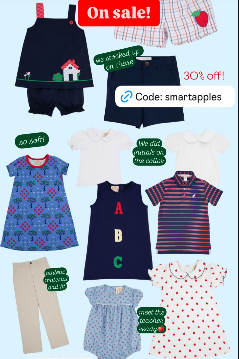 Sale Alert! 🚨 

Back to school 30% off with code: smarties

#LTKSaleAlert #LTKBacktoSchool #LTKFindsUnder50