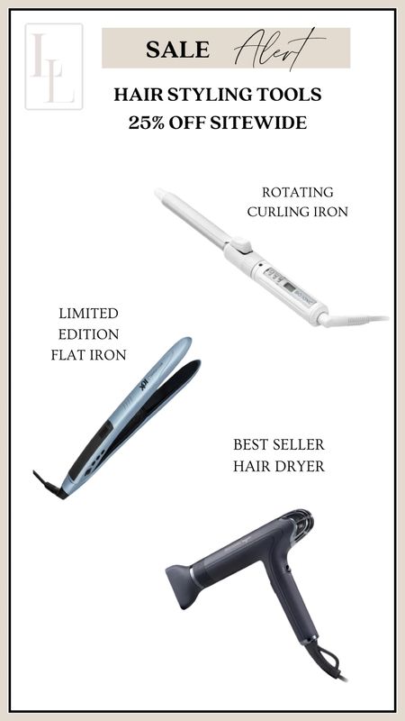Styling iron, hair iron, hair tool, hair dryer, hair styling tool, hair diffuser, curling iron

#LTKbeauty #LTKGiftGuide #LTKsalealert